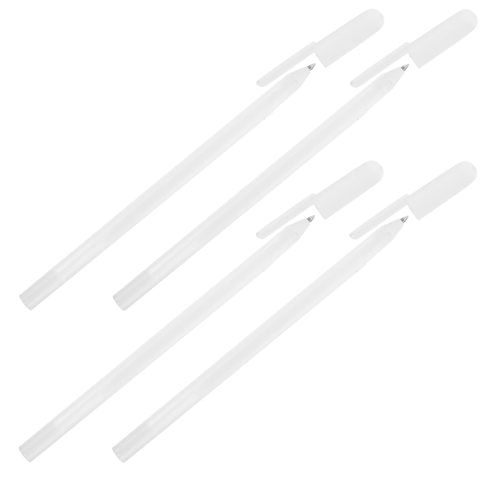 

4Pcs Tattoo Marking Pens White Waterproof Eyebrow Position Mapping Skin Markers Makeup Outline Permanent Microblading Mark Tools