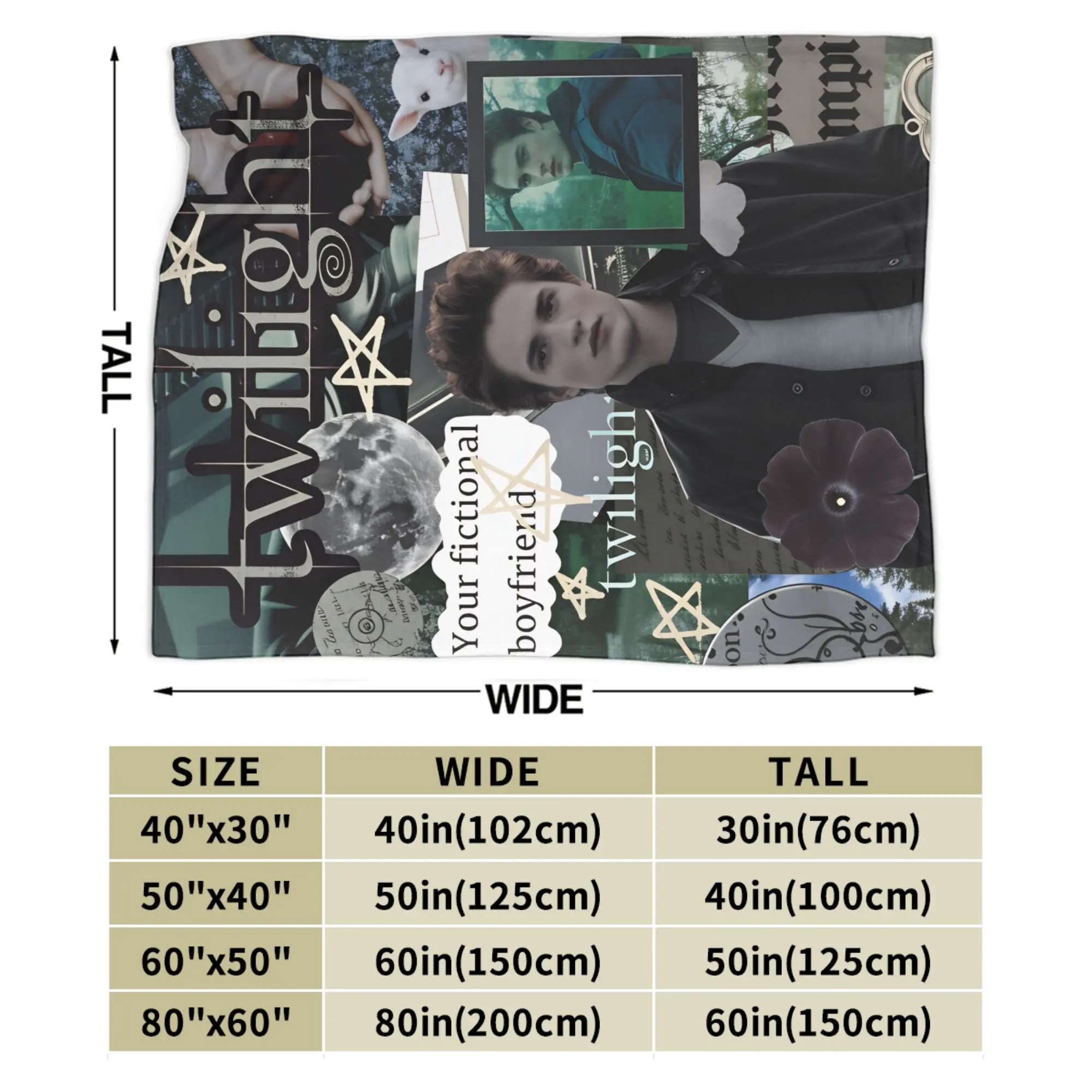 ديكور إدوارد بطانية دافئة الشفق ساغا بنات بنين أفخم الفراش يلقي الأريكة كرسي الفانيلا المفرش أريكة غطاء سرير