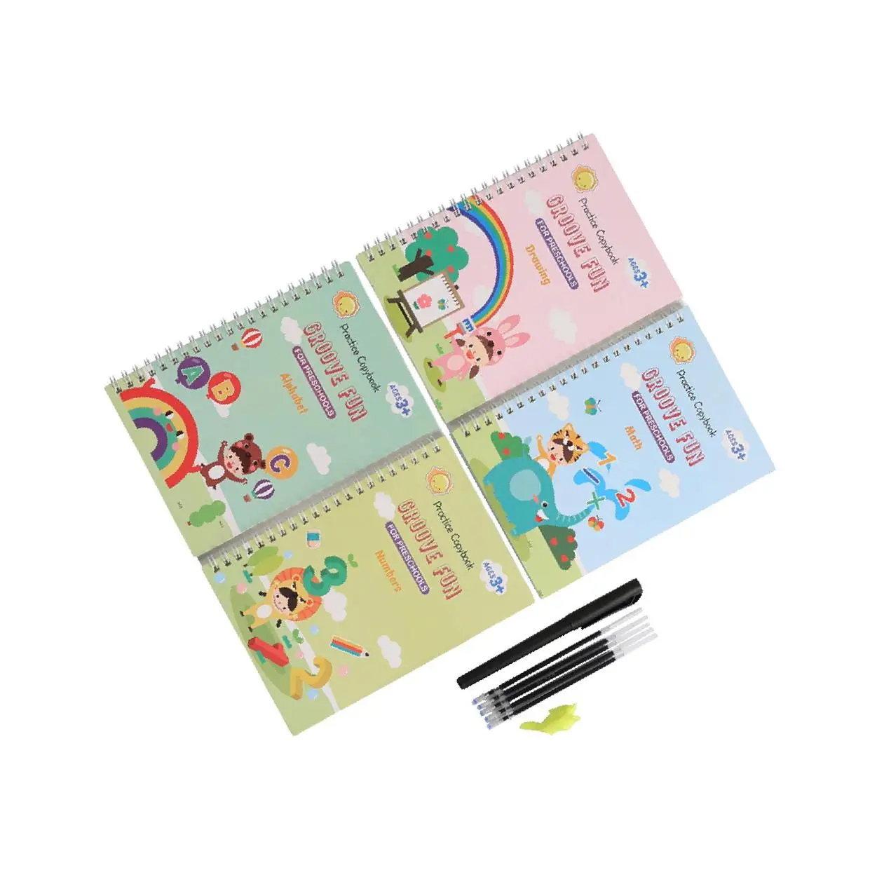 Handwriting Copybook Drawing Education Children Kids Preschool Child