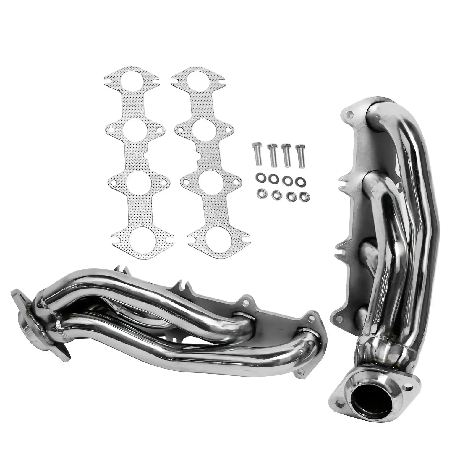 AP03 Stainless Exhaust Manifold Shorty Headers for 2004-2004 Ford F-150 Heritage 5.4L