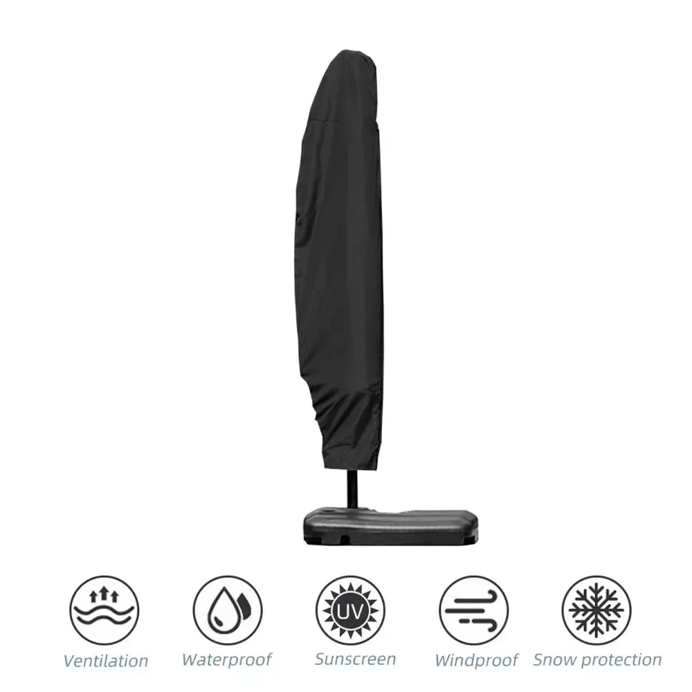 

Прочный чехол для зонта-банана из ткани 210D, водонепроницаемый, солнцезащитный, пылезащитный, для использования на улице