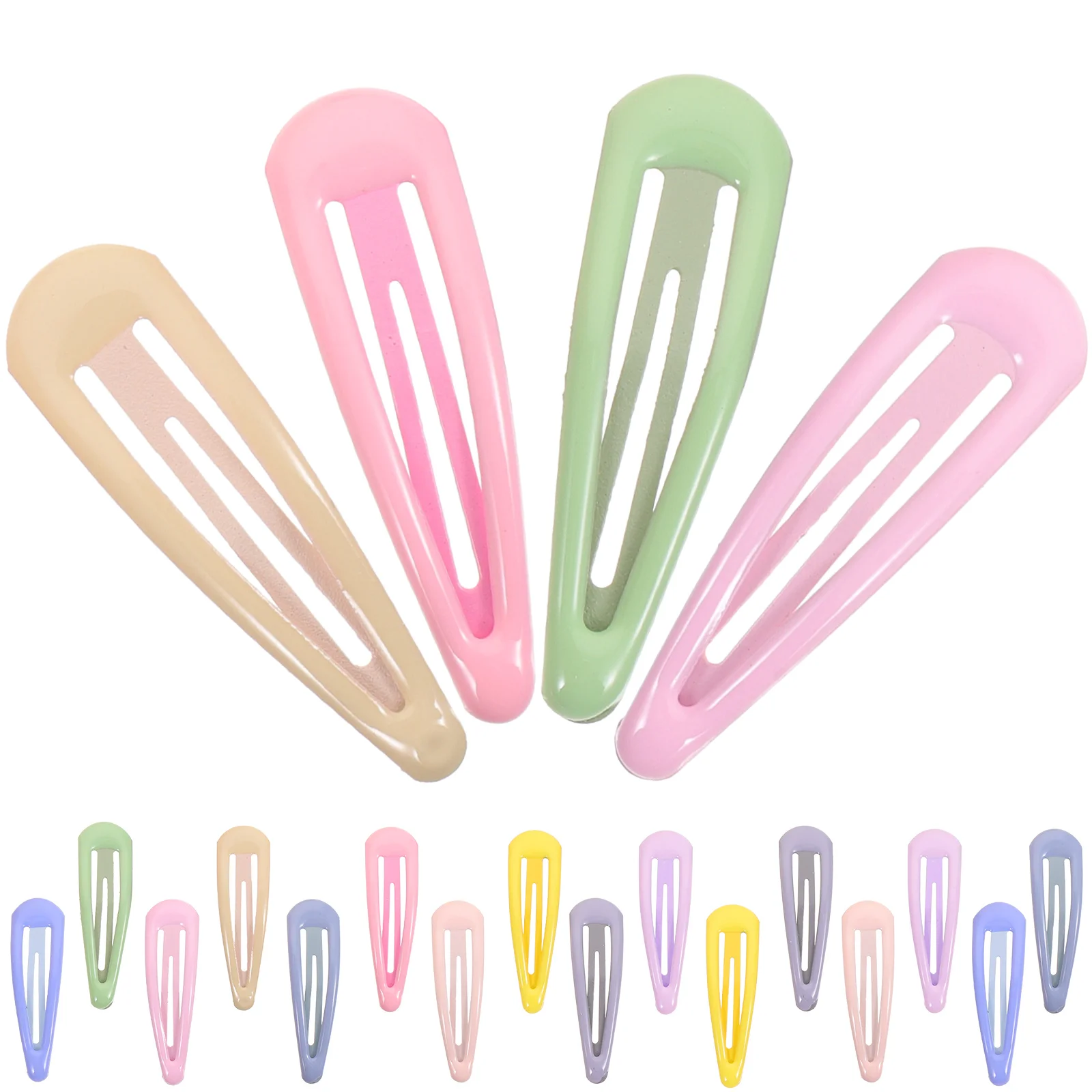 

20 Pcs Cream Hairpin Lovely Clips for Girls Decorative Accessories Mini Claw No Trace Fits Fine Thick Hair Hairpin Headbands