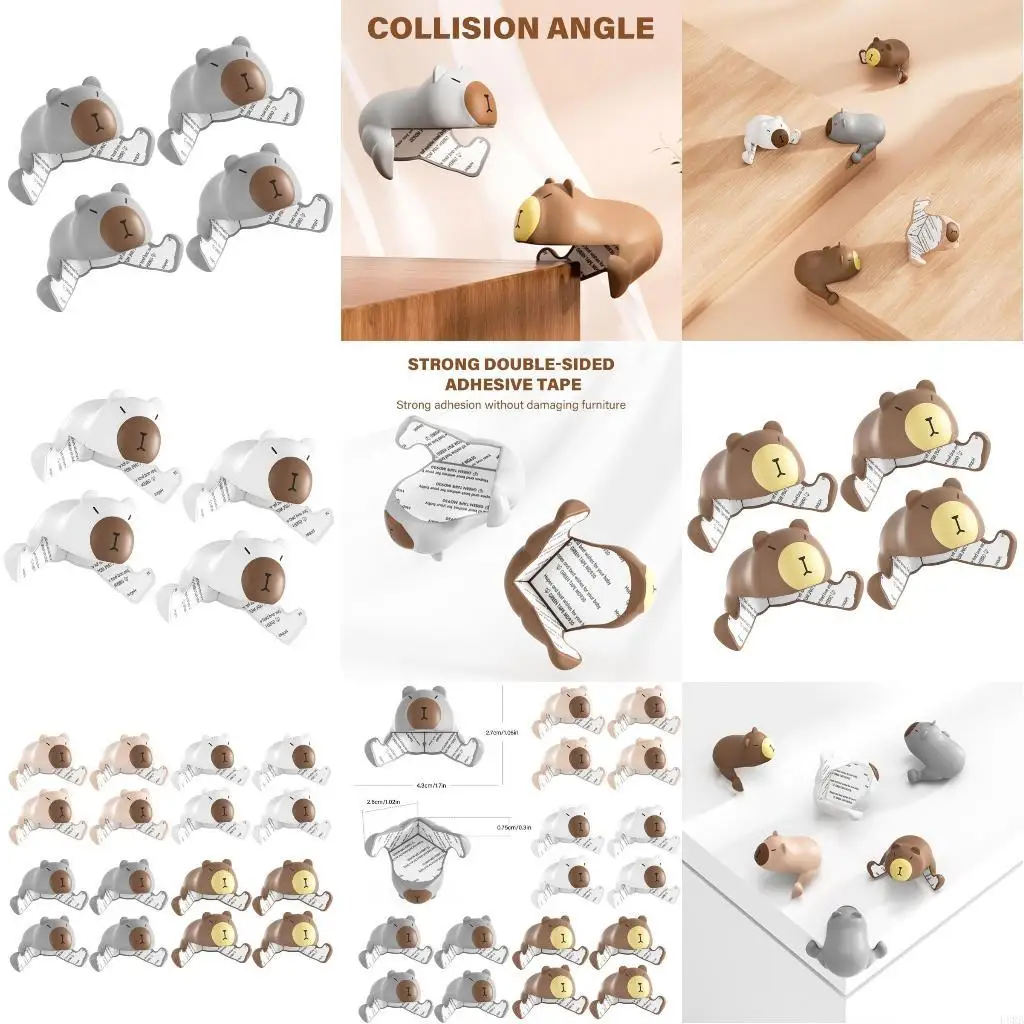 

Infant Edges Cushions Protective Corner Cover Lovely Pattern for Furniture Safe L8RB