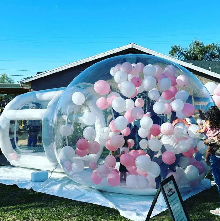 Wholesale customized inflatable bubble house tents transparent