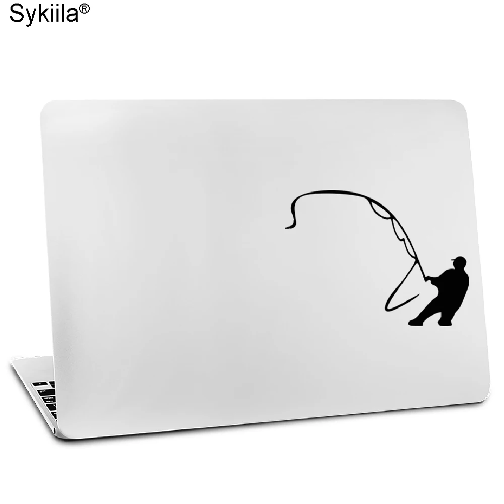Snake Crawl Out Logo Black Creative Design Decal for apple Macbook Air 11 12 13 Pro 13 15 17 retina Vinyl Wall Laptop Sticker