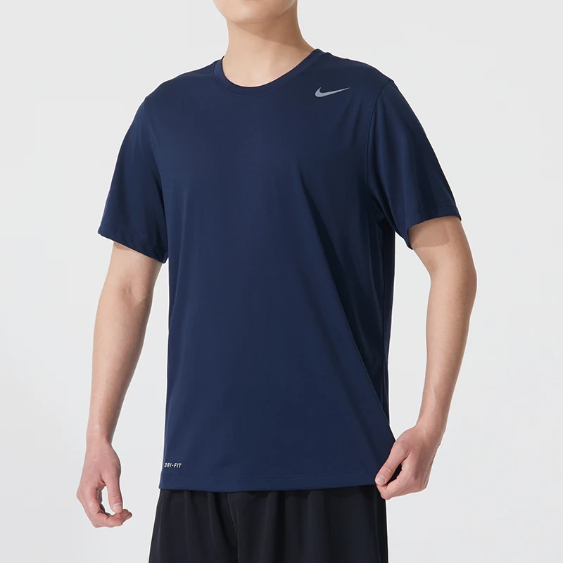 

Nike T-Shirt Men's Sports Casual Wear Fitness Training Running Quick-Drying Breathable Morning Exercise Short-Sleeved Ib8898-451