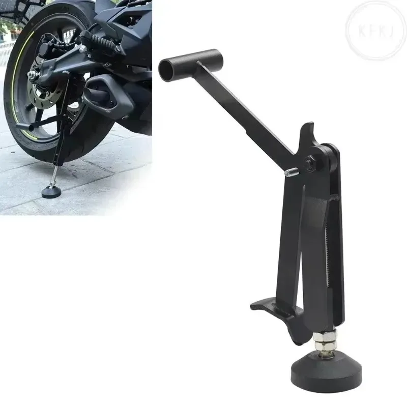 Poer Portable Foldable Stable Swingarm Lift Energy Saving Motorcycle Wheel Support Lifting Frame for Dirt Bike Side Stand Paddoc