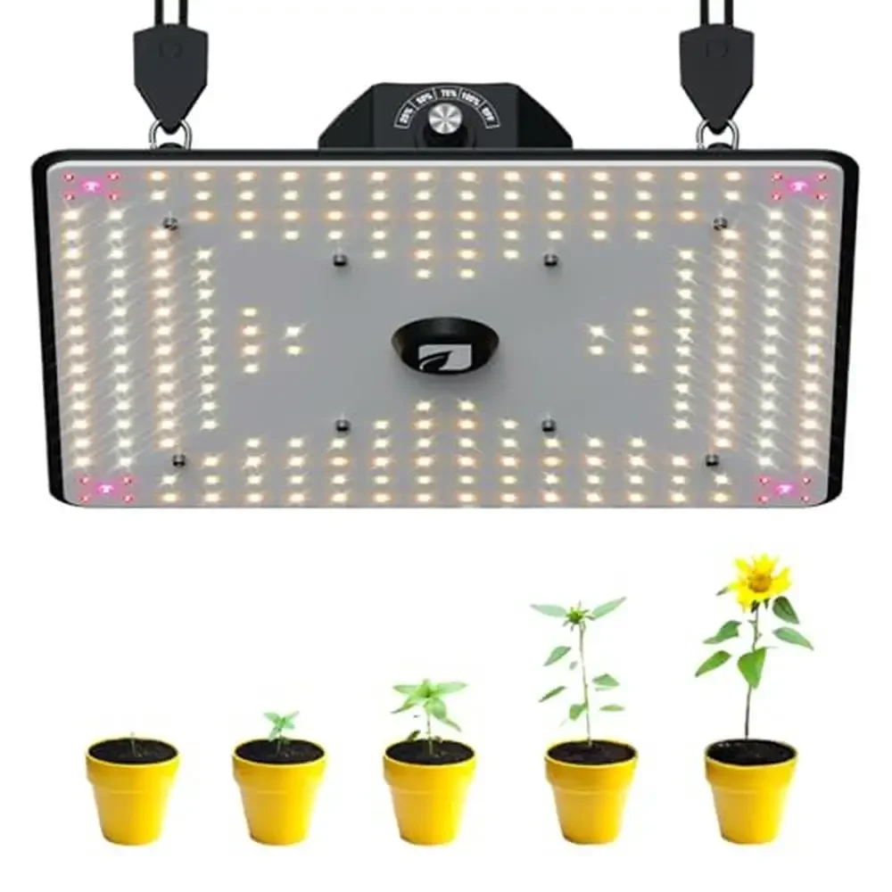 Full Spectrum LED Grow Light LM301H Diodes 3.75g/W Indoor Plants Seedlings Flowers Veg Bloom Growing Tent Hydroponics Pepper