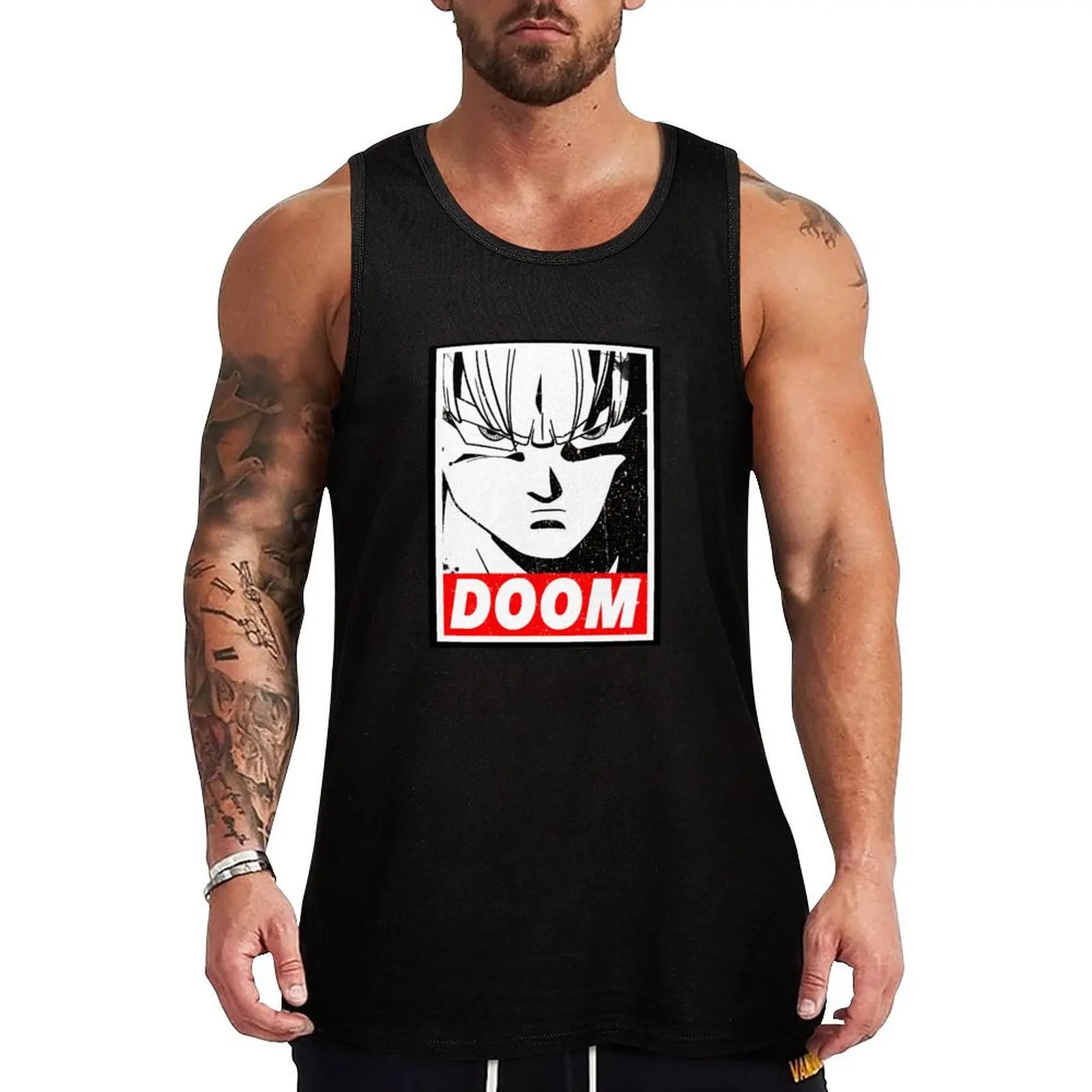 Trunks Tank Top Vests t-shirt gym man bodybuilding man cute tops