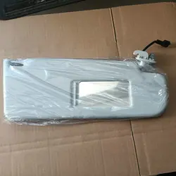 For POLO 2011-2018 Roof sunshade Sun visor With vanity mirror grey