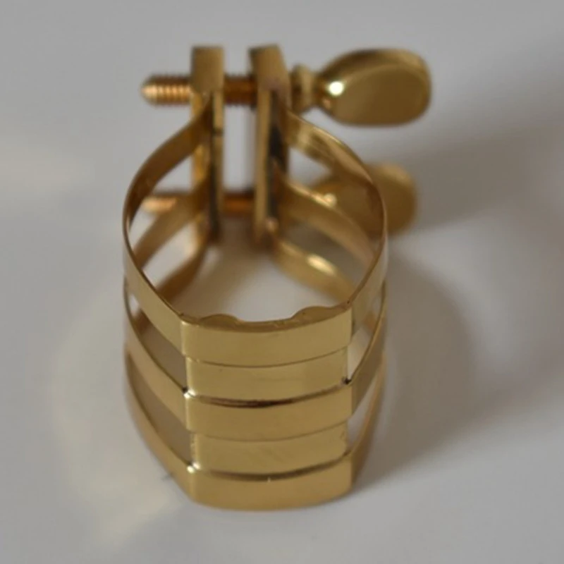 ABXI ألتو ساكسفون المعبرة المشبك ريد كليب ملحقات الآلات الموسيقية لألتو ساكسفون ضمد