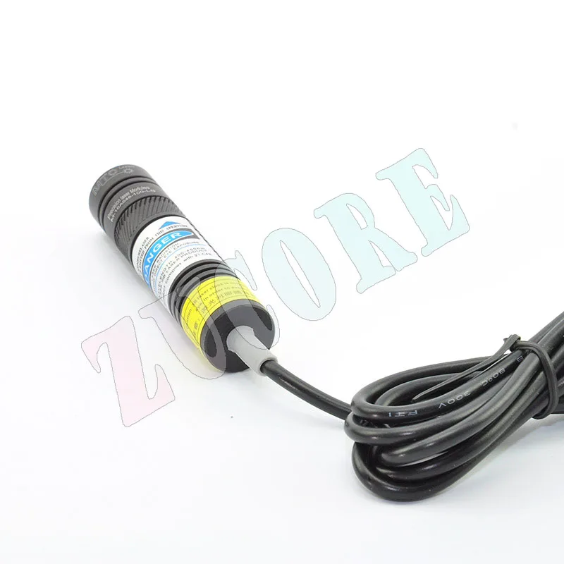 1 шт. 405 нм 20-300 мВт синий фиолетовый мини-лазерный модуль головка стеклянная линза фокусируемый промышленный класс