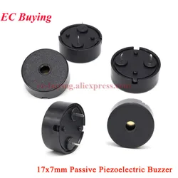 2Pcs-10Pcs 1707 Passive Piezoelectric Buzzer 17*7MM Mini Piezo Buzzers Speaker Diy Electronic Alarm Beep 10mm Pitch 17mmx7mm