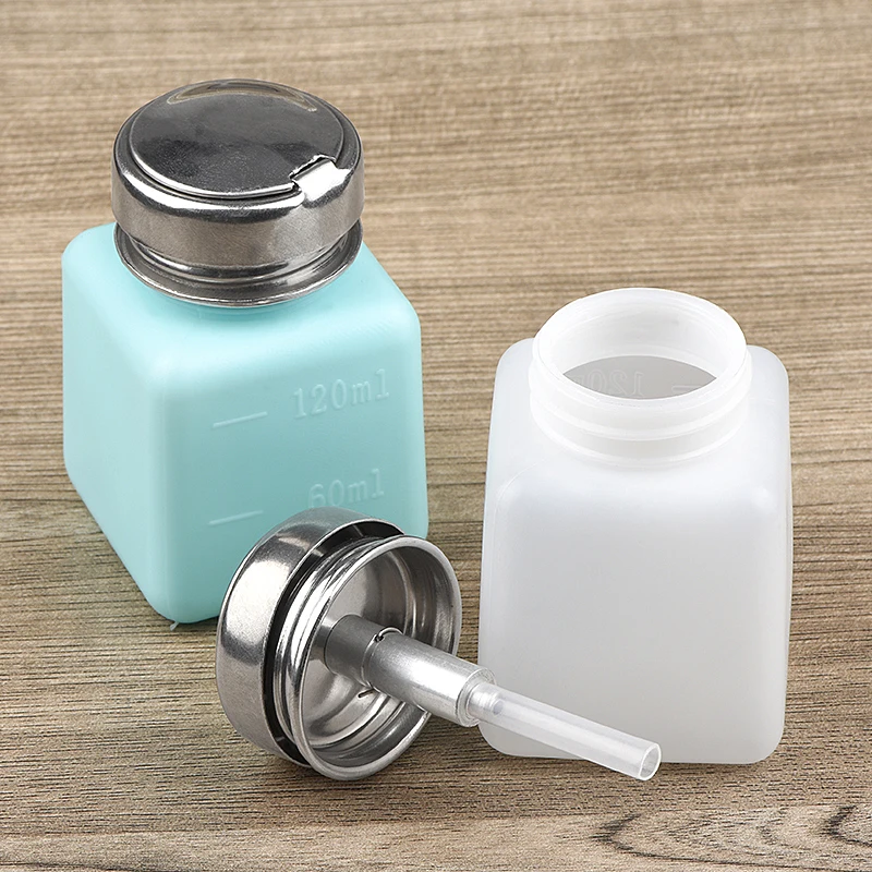 JCD 120ML Soldering Alcohol Bottle Alcohol Storage Container High Tightness Gas And Liquid Storage Container Easy To Carry