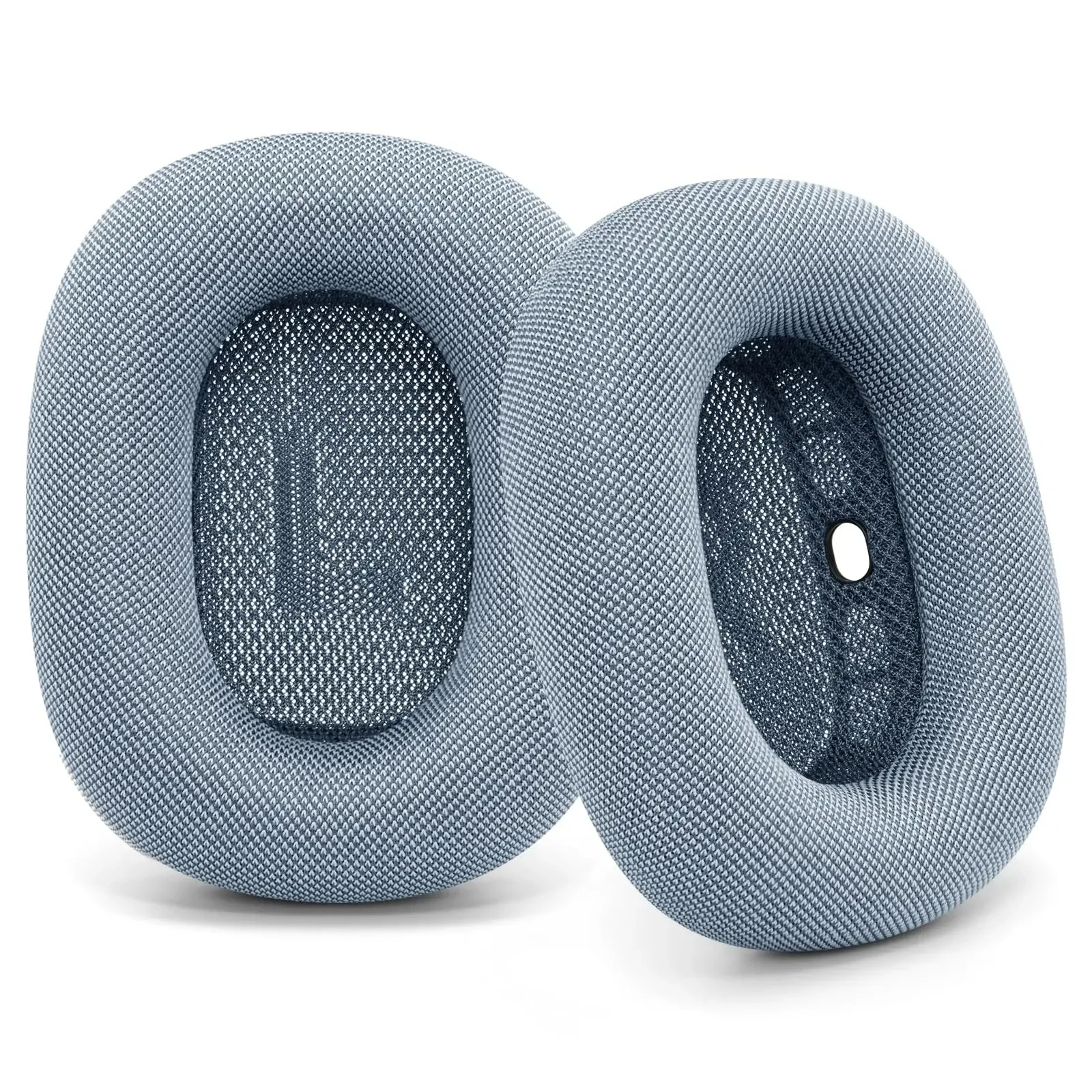 وسائد أذن بديلة من NUNUVV لسماعات AirPods Max 2024 وسادات الأذن/وسائد الأذن أجزاء إصلاح غطاء للأذنين،