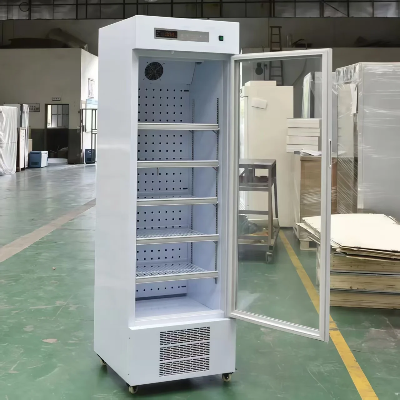 Suitable for all new smart devicesMLC-L160 160L Mini Display Pharmacy Refrigerator 2-8 Degree Laboratory Refrigeration Equipment