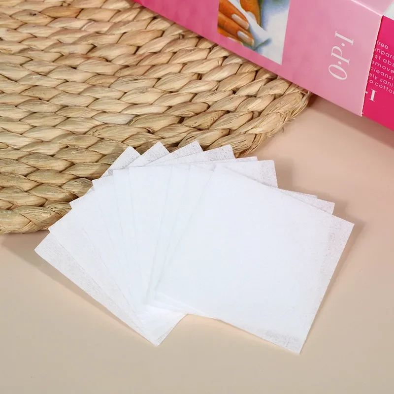 1/2/3 caixa almofada de algodão sem fiapos, ferramenta de manicure, removedor de esmalte, guardanapos para arte em unhas, removedor de esmalte em gel