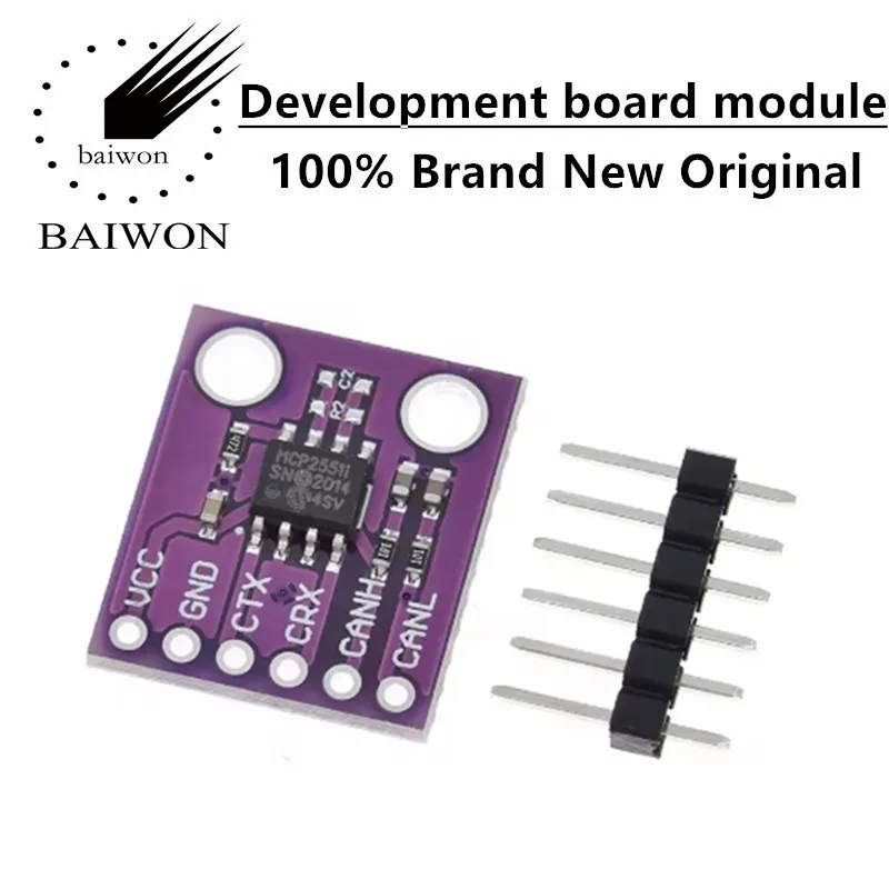 MCP2551 Высокоскоростной модуль интерфейса шины контроллера протокола CAN для Arduino