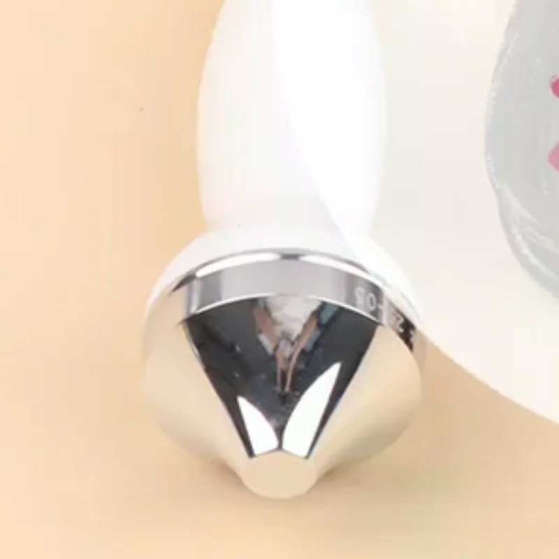 Acessório ultrassônico para instrumento de beleza - Cabeça de massagem plana com ponta de sonda de ultrassom para olhos e rosto
