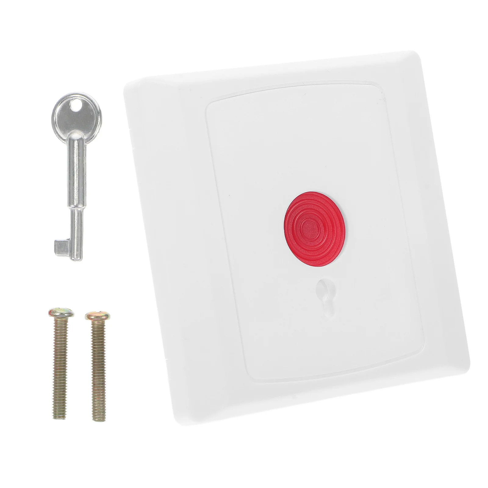 

Emergency Stop Button 28 Red Waterproof Push Button Switch Fire Theft Prevention Safety Device for Home Office