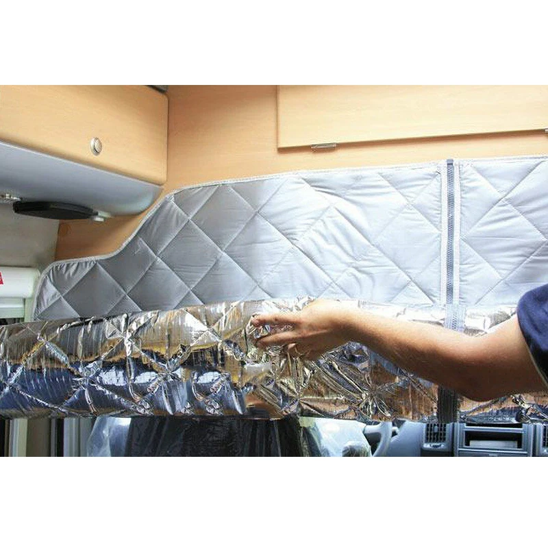 ผนังกั้นห้องแบบเก็บความร้อนสำหรับรถตู้แคมป์เปอร์ สำหรับ Fiat Ducato Peugeot Boxer Citroen Relay 2006+ Ram Promaster รถบ้าน