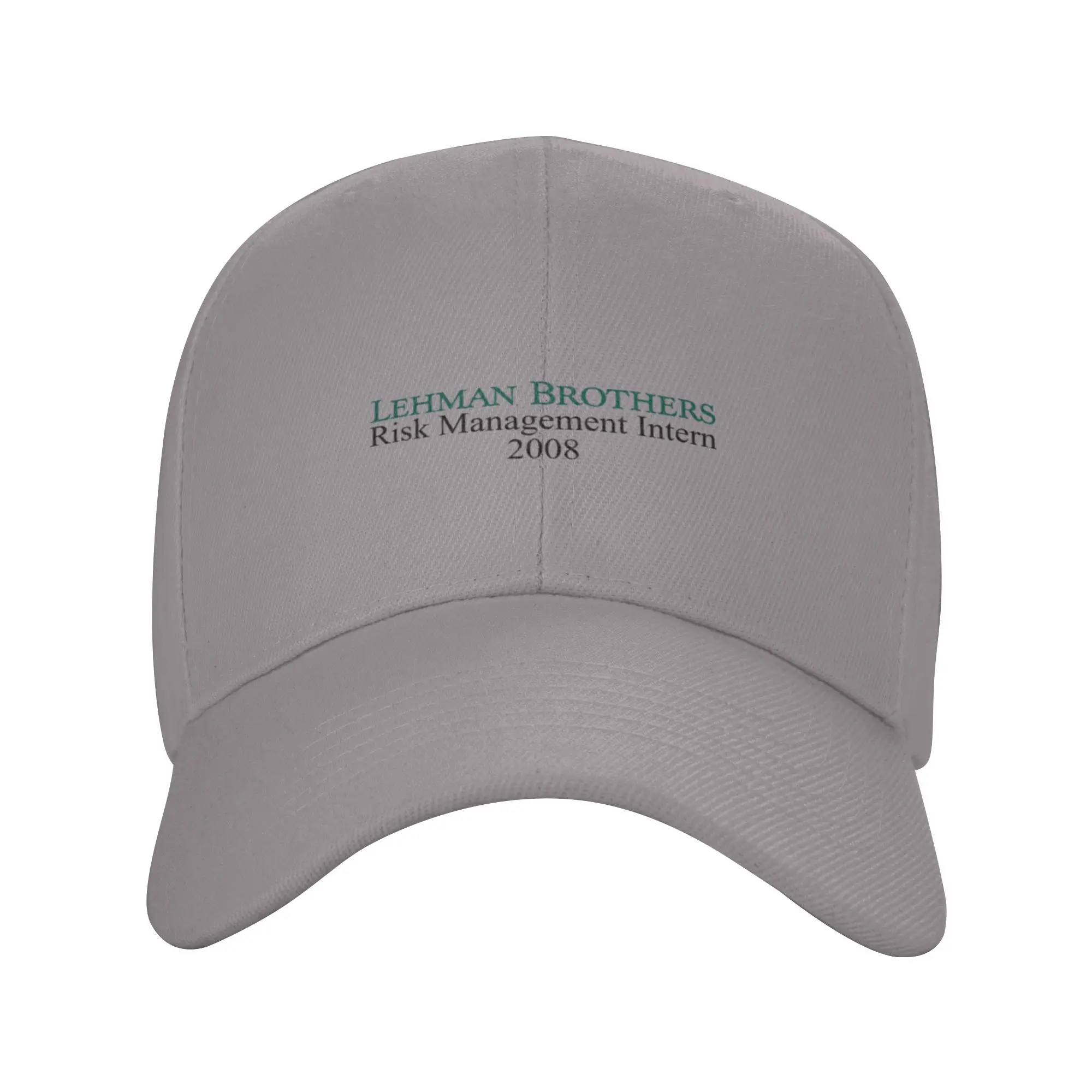 Hot Sale Lehman Brothers Risk Management Intern Baseball Cap  Street Style Luxury Woman Cap  Roller Skating Luxury Woman Cap