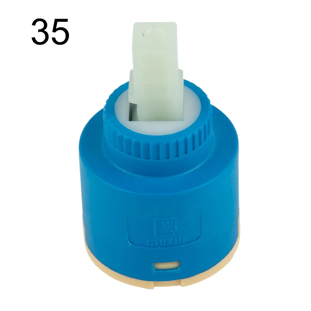 Carrete mezclador de grifo de palanca, reparación de lavabo, Cartucho de disco de cerámica, cocina, ducha, baño, 40mm, diámetro de 3,9 cm x 6,9 cm