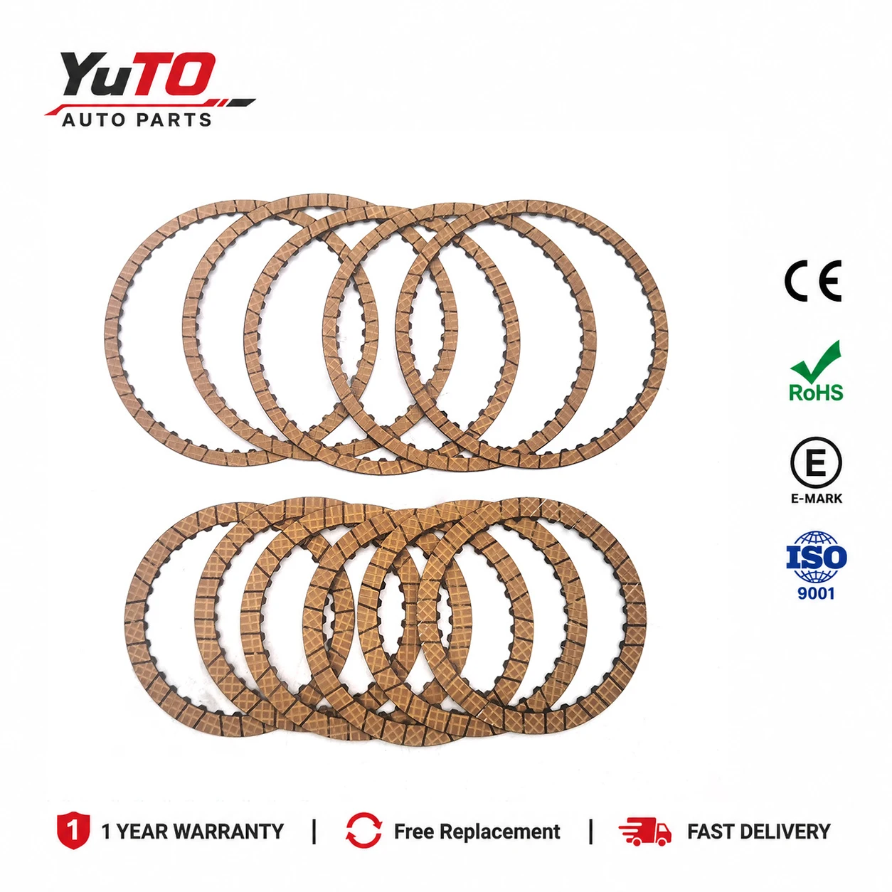 

Direct Fit OE Spec DQ500 0BH DSG Clutch Friction Plate Kit For Audi 2011-2021 Fix Slip Harsh Shift 2Yr Warranty 24H Ship