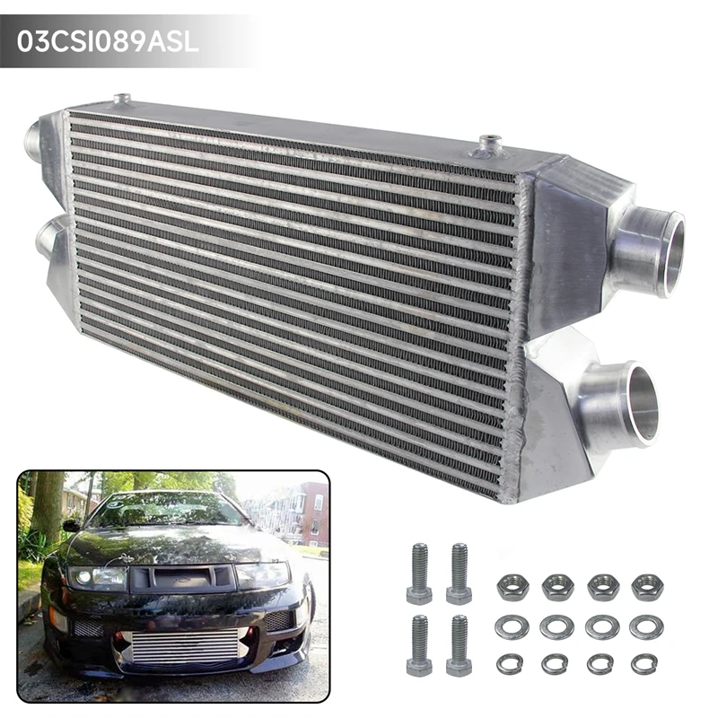 Intercooler Front Mount Bar&Plate For Nissan 300ZX 350Z 370Z 1990-1996 Mitsubishi 3000GT GTO 1990-2001 Audi B5 S4 RS41997-2001