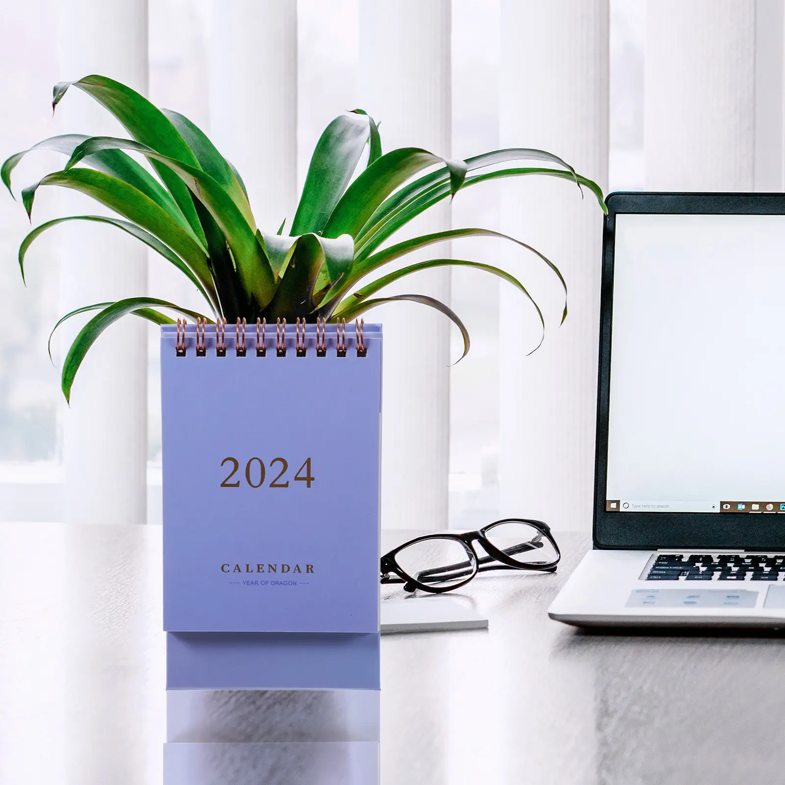 

Desk Calendar Standing Flip Accessories Calendars Table Month Small Desktop Office