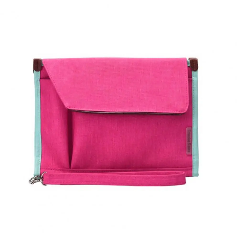 Portable Organizer Pouch File Holder with Multi-compartments Large Capacity File Folder Document File Card Paper Storage Pouch