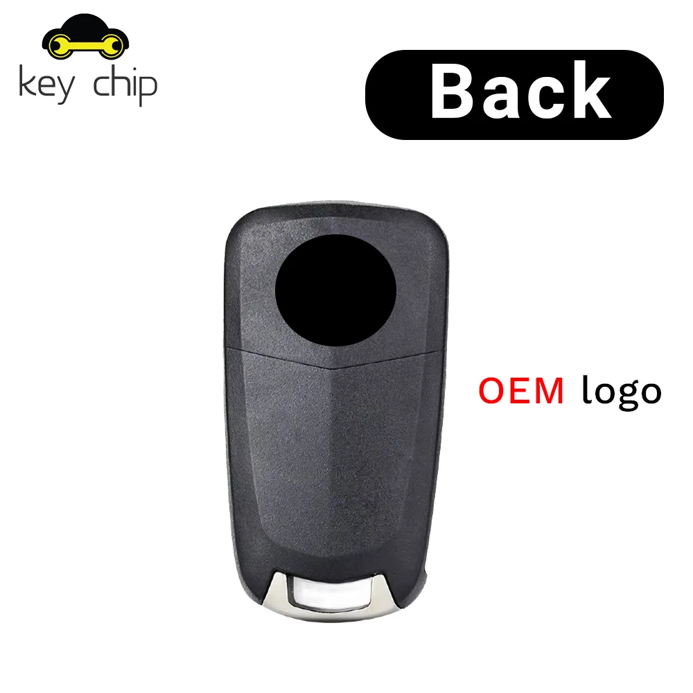 Casing Kunci Mobil KC Untuk Opel Vauxhall Corsa D Astra H Zafira B 2004 2005 2006 2007 2008 2013 LOGO Asli Flip Remote