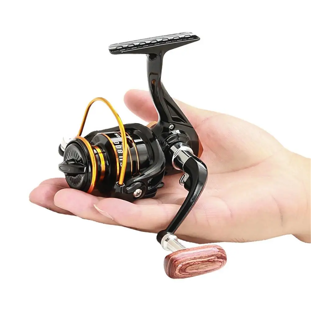 스피닝릴 Mifine Fishing Reel Lightweight Spinning reels 800-3000 5.2:1 5kg Grag 5+1 Ball Bearings for Trout Fishing Saltwater Freshwater