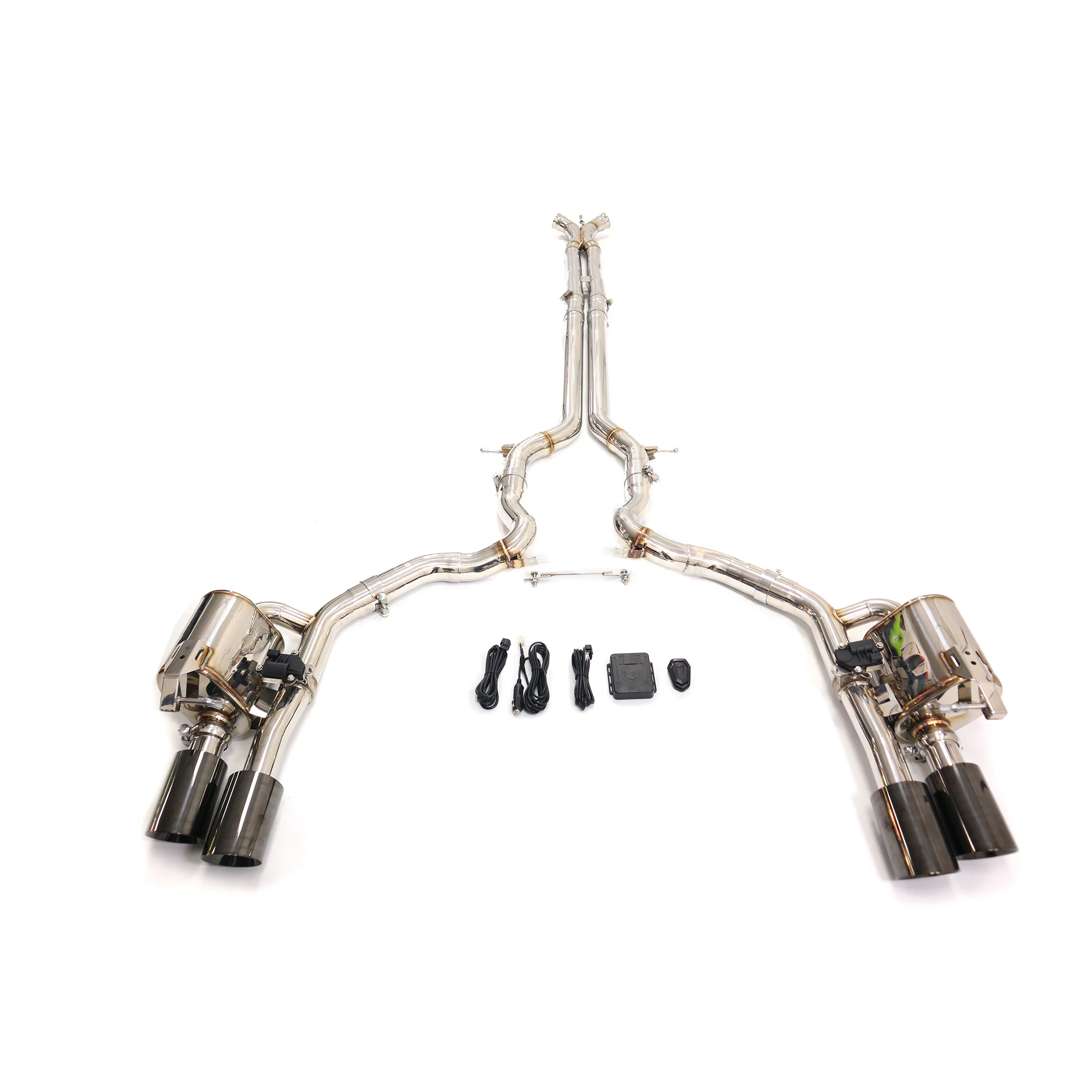 

ING Stainless Steel Exhaust System Valve Catback for Porsche Panamera 971 Turbo 4.0T with High Quality Auto Turning Pipe Parts