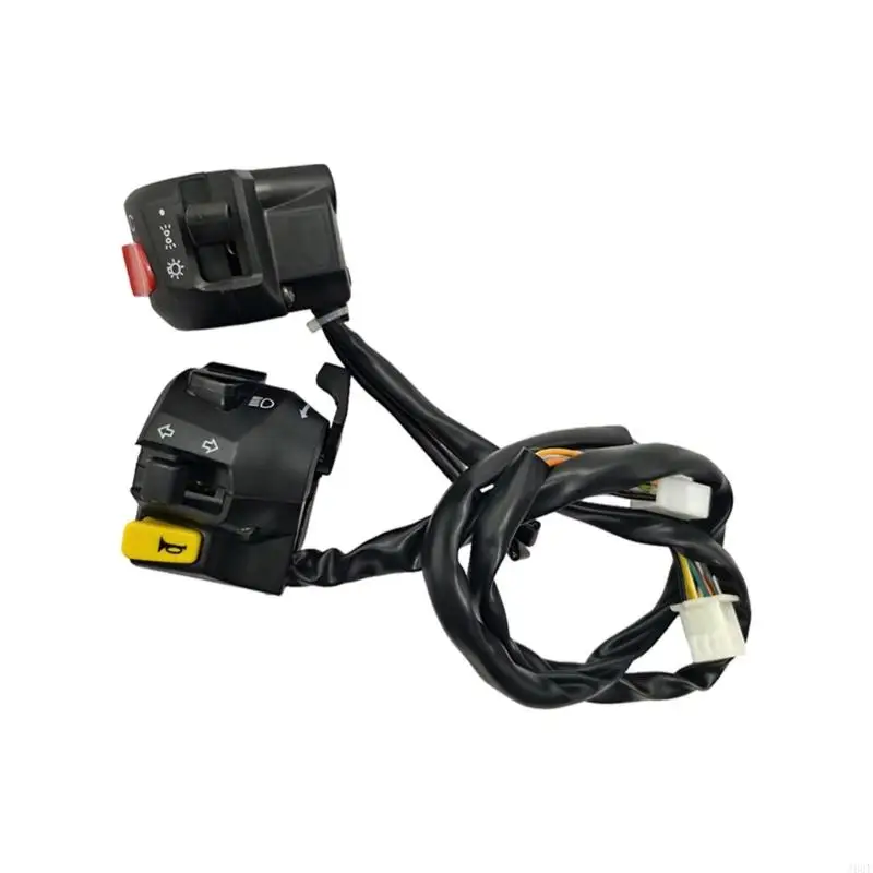 

J60F Easy to Install Motorcycle Handlebar Waterproof Motorcycle Handlebar Controller for Horn & Turn Function