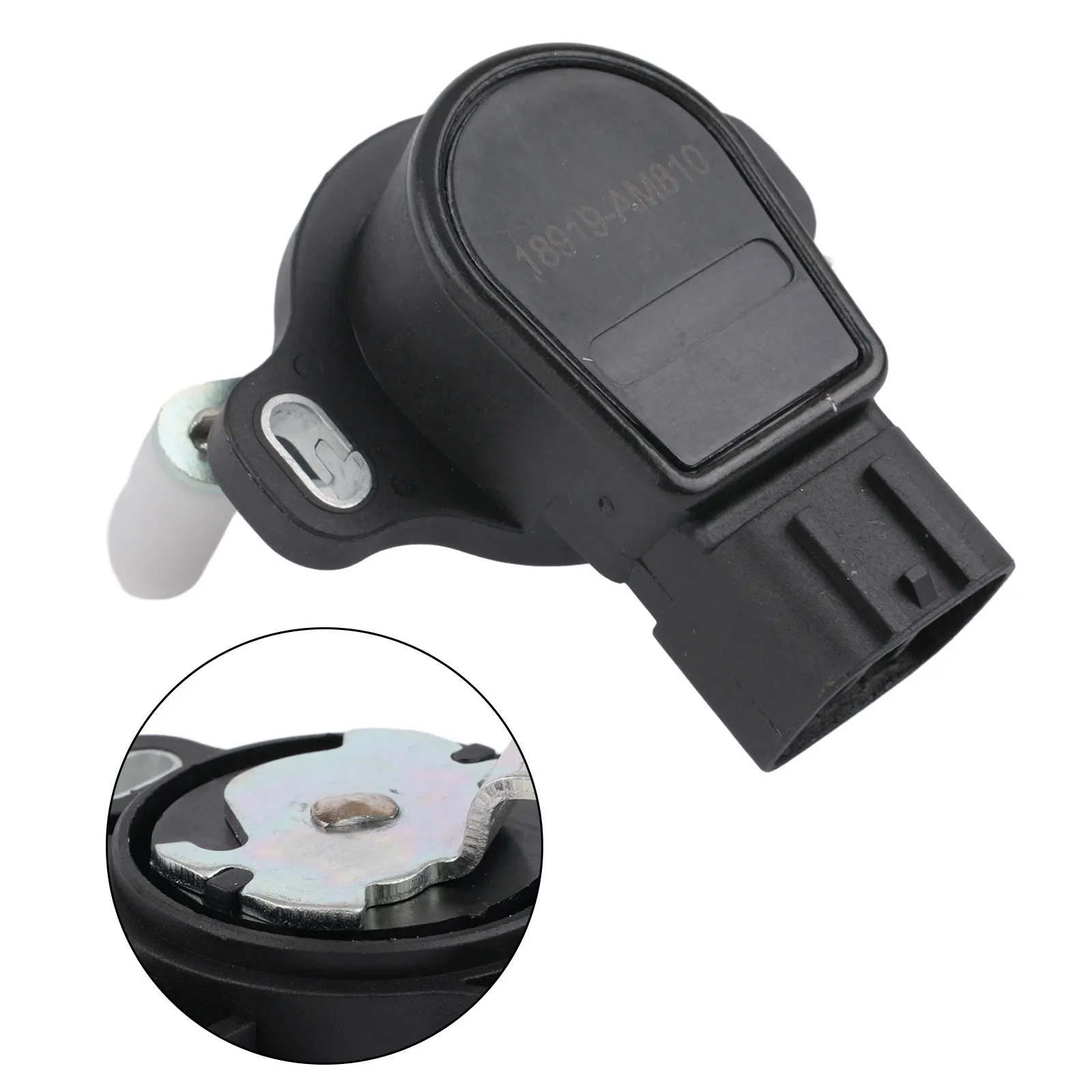 

For Infiniti QR20/25 Sensor Throttle Position 6 Pins 6.5x6.2x5.5cm Black&Silver&White Plastic&Metal 18919 5Y700
