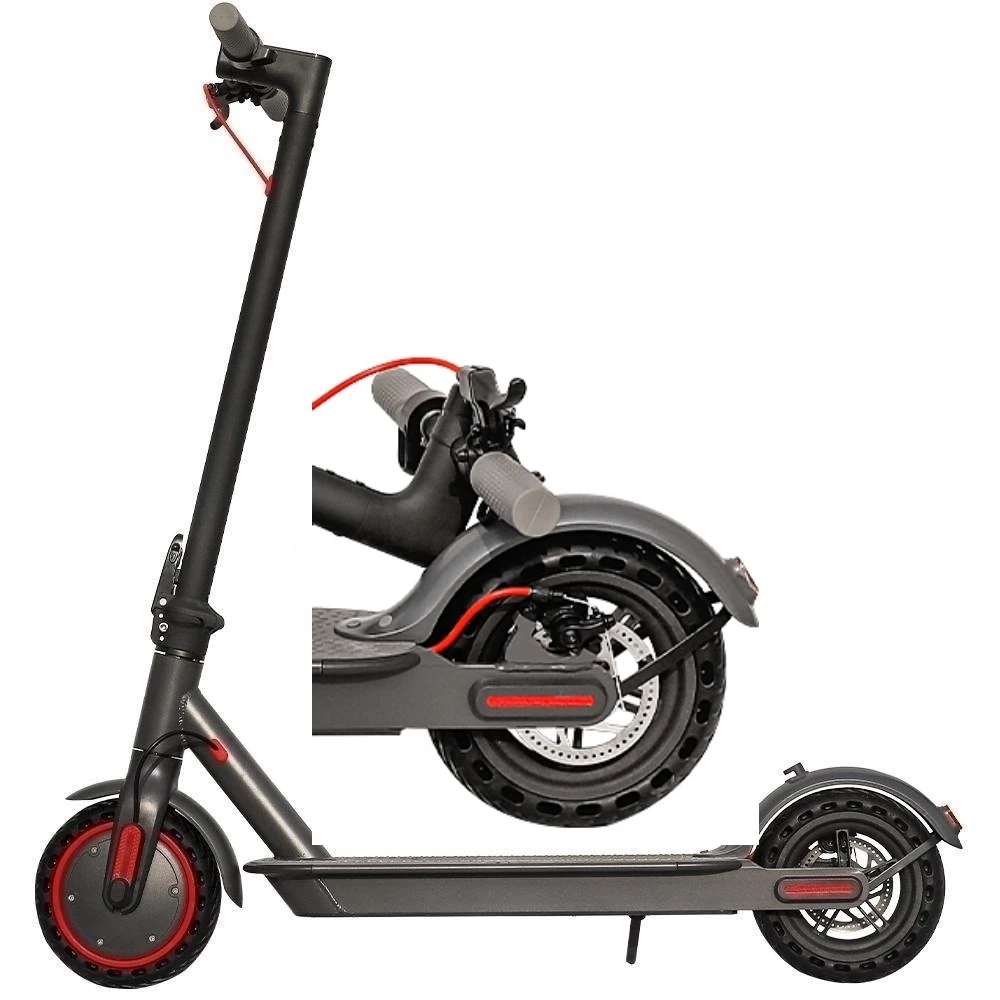 

2023 Hot Selling Double Shock Absorption Adult Folding Two-Wheel Scooter With Disc Brake For Home Mobility