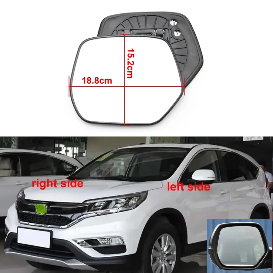 

For Honda CRV CR-V 2007-2016 Mirror With Turn Signal Replacement Car Rearview Lenses Side Mirrors Reflective Lens Glass