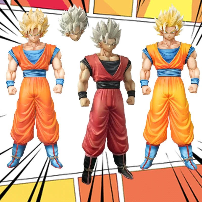 

31.5cm Dragon Ball Z Ssj2 Goku Figure Son Goku Super Saiyan Action Figures Pvc Statue Collection Room Decora Model Toys Gifts