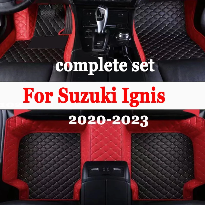 

Автомобильные коврики для Suzuki Ignis MF 2020 2021 2022 2023, автомобильный кожаный напольный коврик, прочные коврики, коврики, накладки, автомобильные аксессуары, детали интерьера