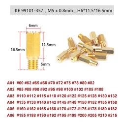 10pcs/Set Motorcycle Carburetor M5 Main Jets Carb Parts For Keihin OKO/KOSO/PWK/BD/CRS/ FCR/FCR-MAX/PD/PE/ PJ/PWM,KE 99101-357