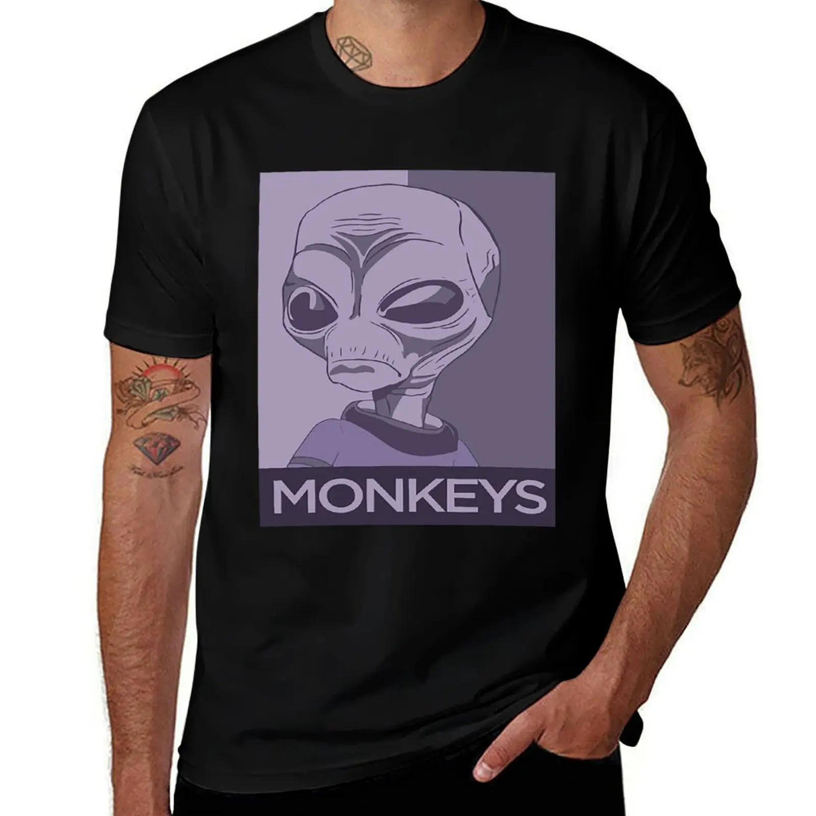 

Destroy All Humans T-Shirt blue lock custom shirt Men's t-shirts