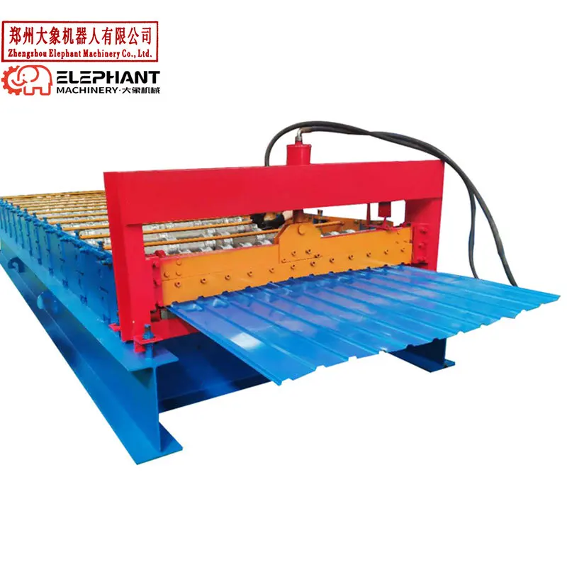 High Quality Single Layer Metal Roof Tile Making Machine Trapezoidal Roof Panel Roll Forming Machine