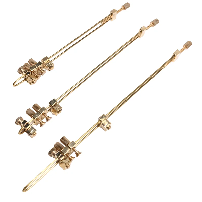 

Luthier's Choice 3PCS Brass Clamps, Violin Repair And Debugging Tools For Middle Seams And Back Panels