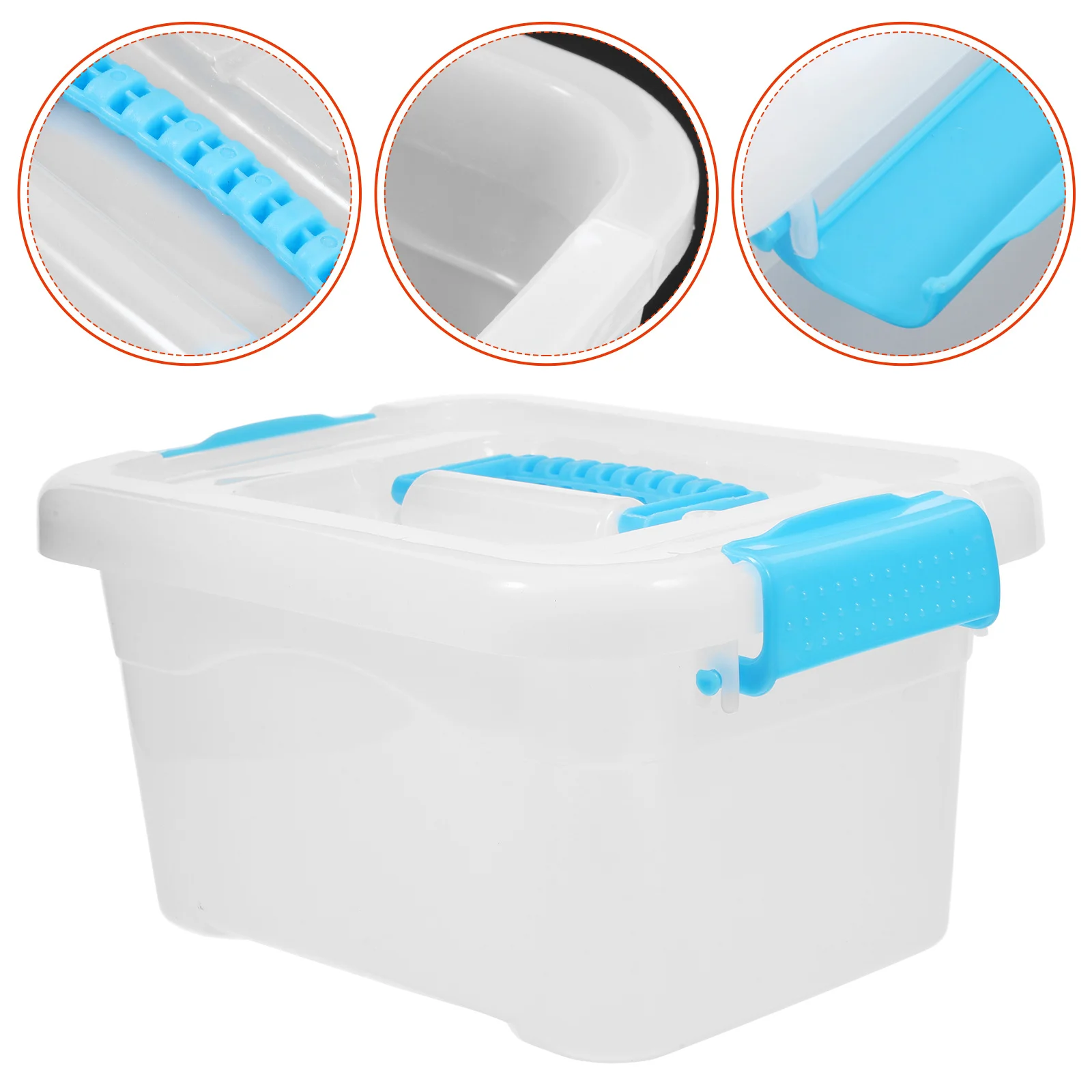 Contenitore per dispenser per cialde per lavanderia Scatola di immagazzinaggio in plastica semitrasparente Maniglia per asciugatrice Porta fogli Organizzatore per lavanderia 100