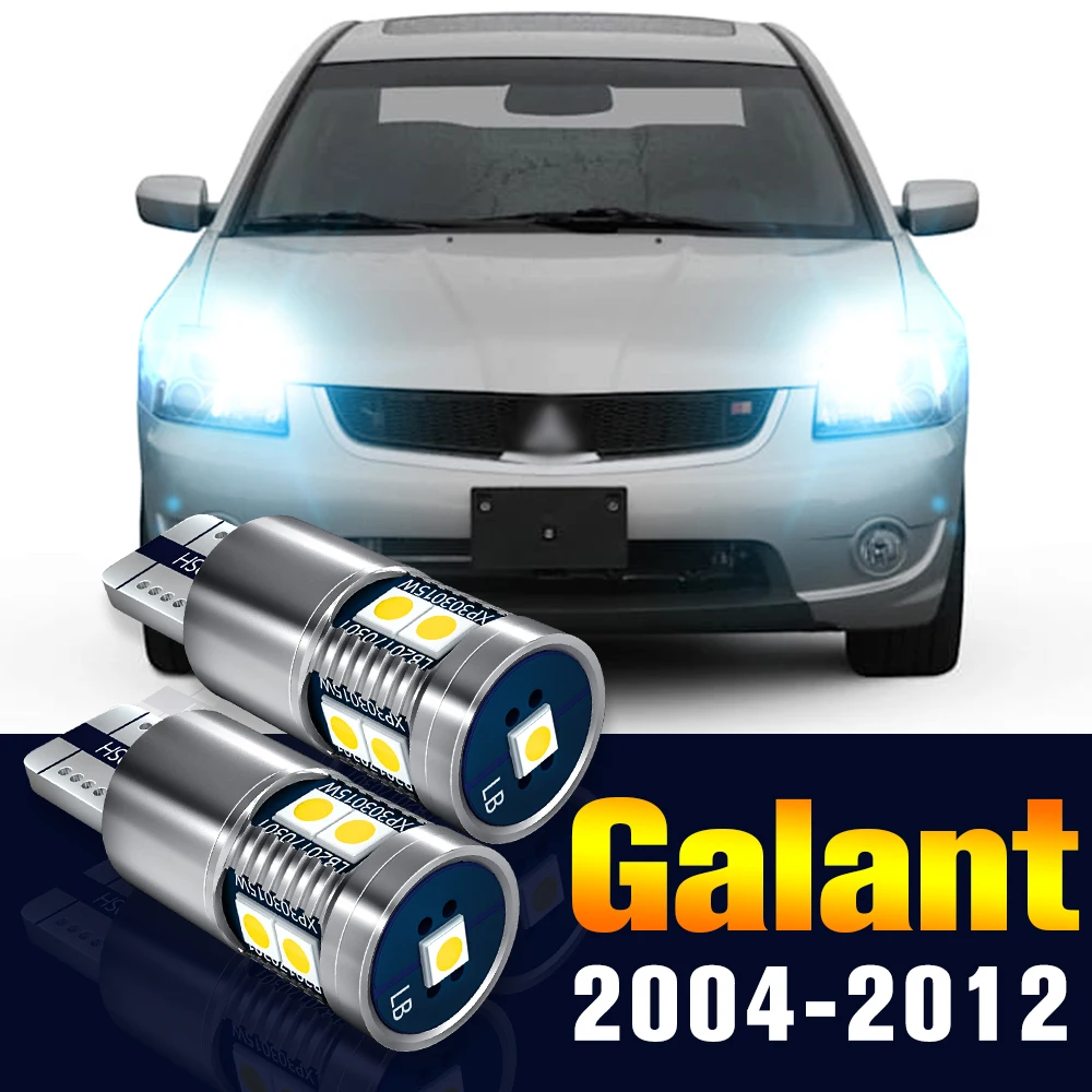 2pcs LED Clearance Light Bulb Parking Lamp For Mitsubishi Galant 2004-2012 2005 2006 2007 2008 2009 2010 2011 Accessories