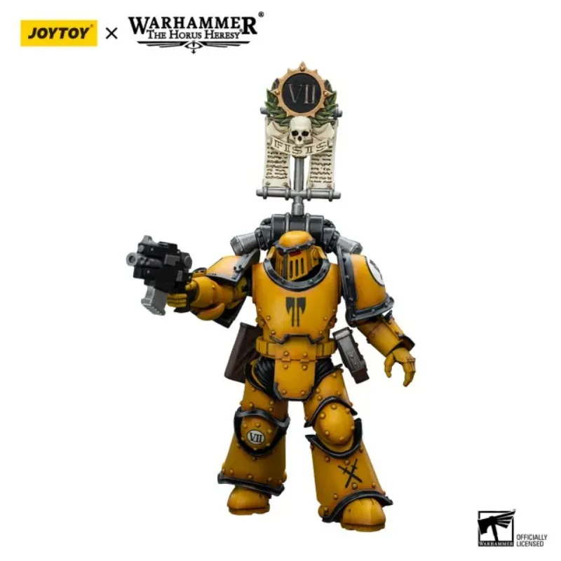 JOYTOY Infinity 1/18 Action Figures Anime 12cm Imperial pugno The Horus Heresy MkllI Tactical Legionaries Collection Model Toys