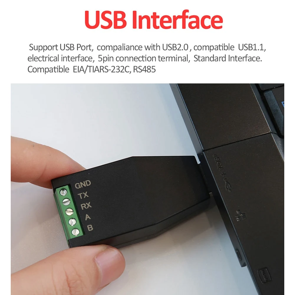 USB TO RS232 RS485 USB Serial Communication Module Industrial Grade USB-232/485 Signal Converter