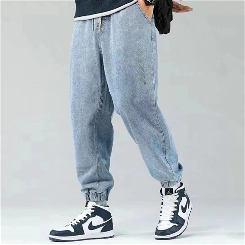 

Jeans Men Pants Loose Baggy Jeans Casual Denim Pants Streetwear Straight Fashion Trousers Clothing Vintage