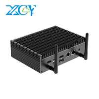 Fanless Mini PC Intel Core 12th/13th Gen Processors Windows11 2xDDR4 2x M.2 NVMe SSD Thunderbolt4 2xHDMI 1x DP 2x Ethernet WiFi6
